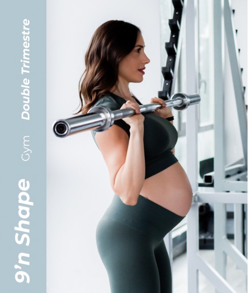 9'n Shape Gym Double Trimestre - Programma di allenamento in gravidanza a casa per 2 trimestri consecutivi